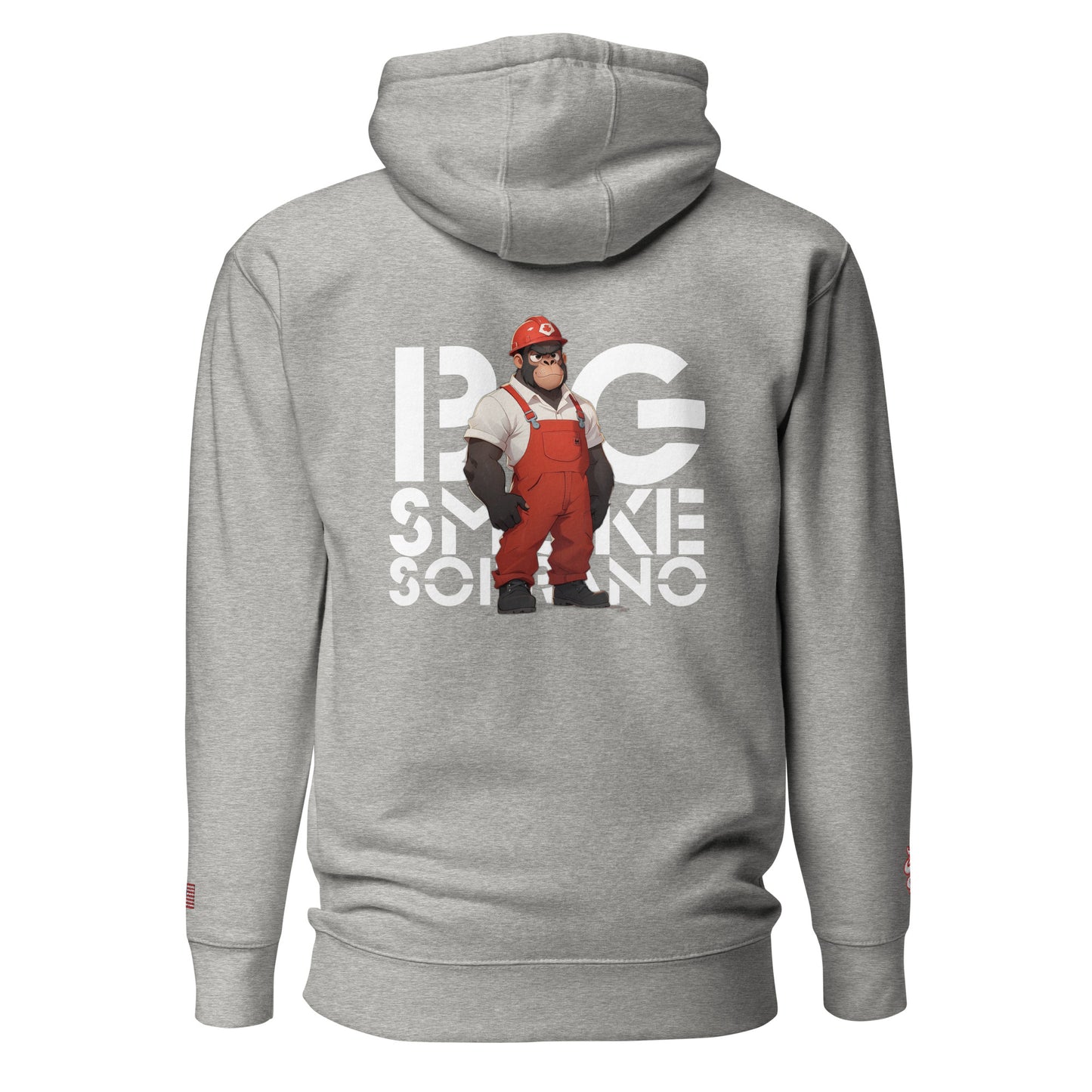 BigSmoke Soprano Clothing: BigSmoke Soprano Worldwide Collection: Big Motion Unisex Hoodie (USA Edition)