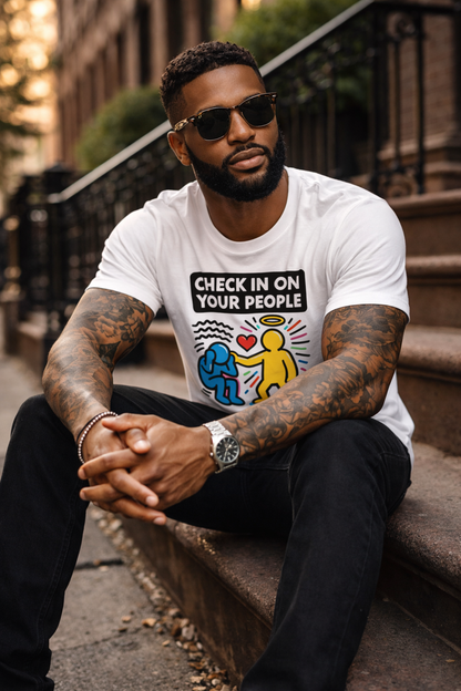 Mental Health Mondays: Check On Your People T-Shirt