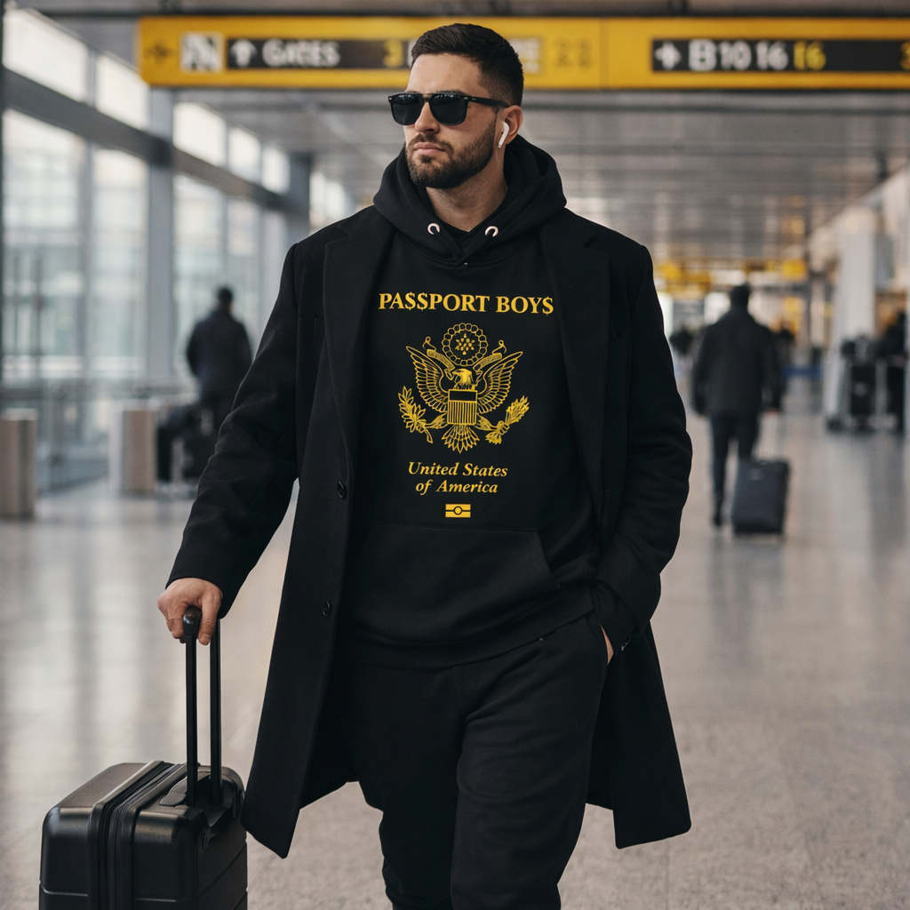 BigSmoke Soprano Clothing: Passport Boys Hoodie