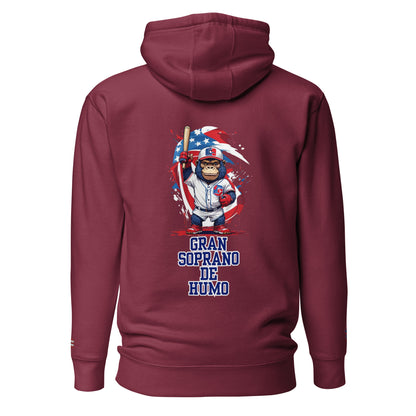 BigSmoke Soprano Clothing: BigSmoke Soprano Worldwide Collection: Consigámoslo Unisex Hoodie (Puerto Rico Edition)
