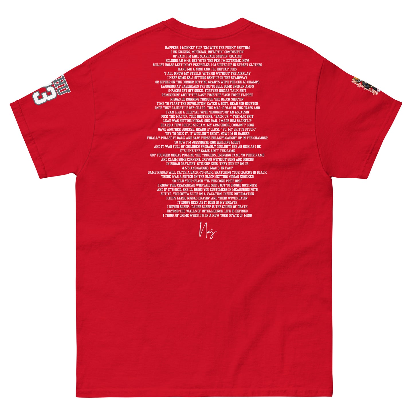 Algorhythm: HHU73 Nasir Jones Class of 1991 Tee