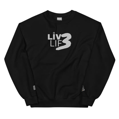 BigSmoke Soprano Clothing: Liv3 Lif3 Crewneck Sweatshirt