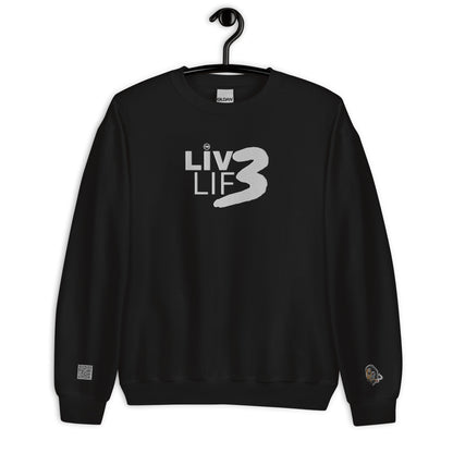 BigSmoke Soprano Clothing: Liv3 Lif3 Crewneck Sweatshirt