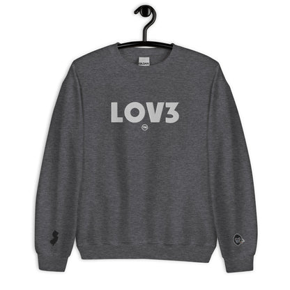 BigSmoke Soprano Clothing: LOV3 J3RZ Unisex Sweatshirt