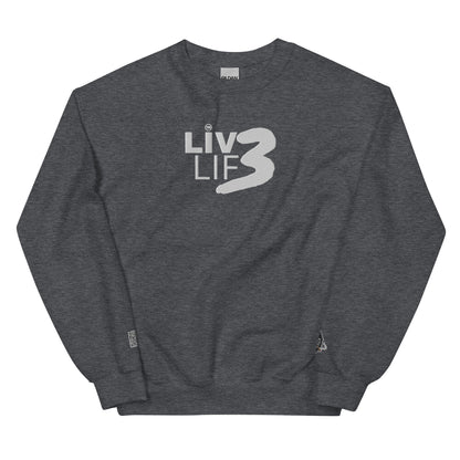 BigSmoke Soprano Clothing: Liv3 Lif3 Crewneck Sweatshirt