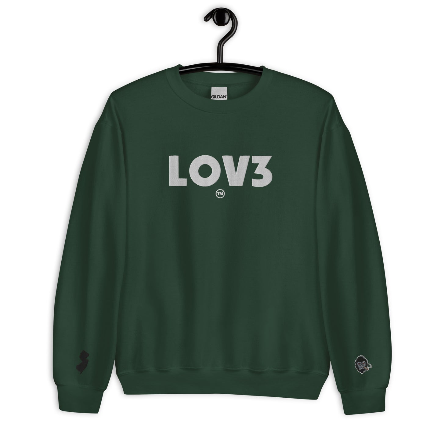 BigSmoke Soprano Clothing: LOV3 J3RZ Unisex Sweatshirt