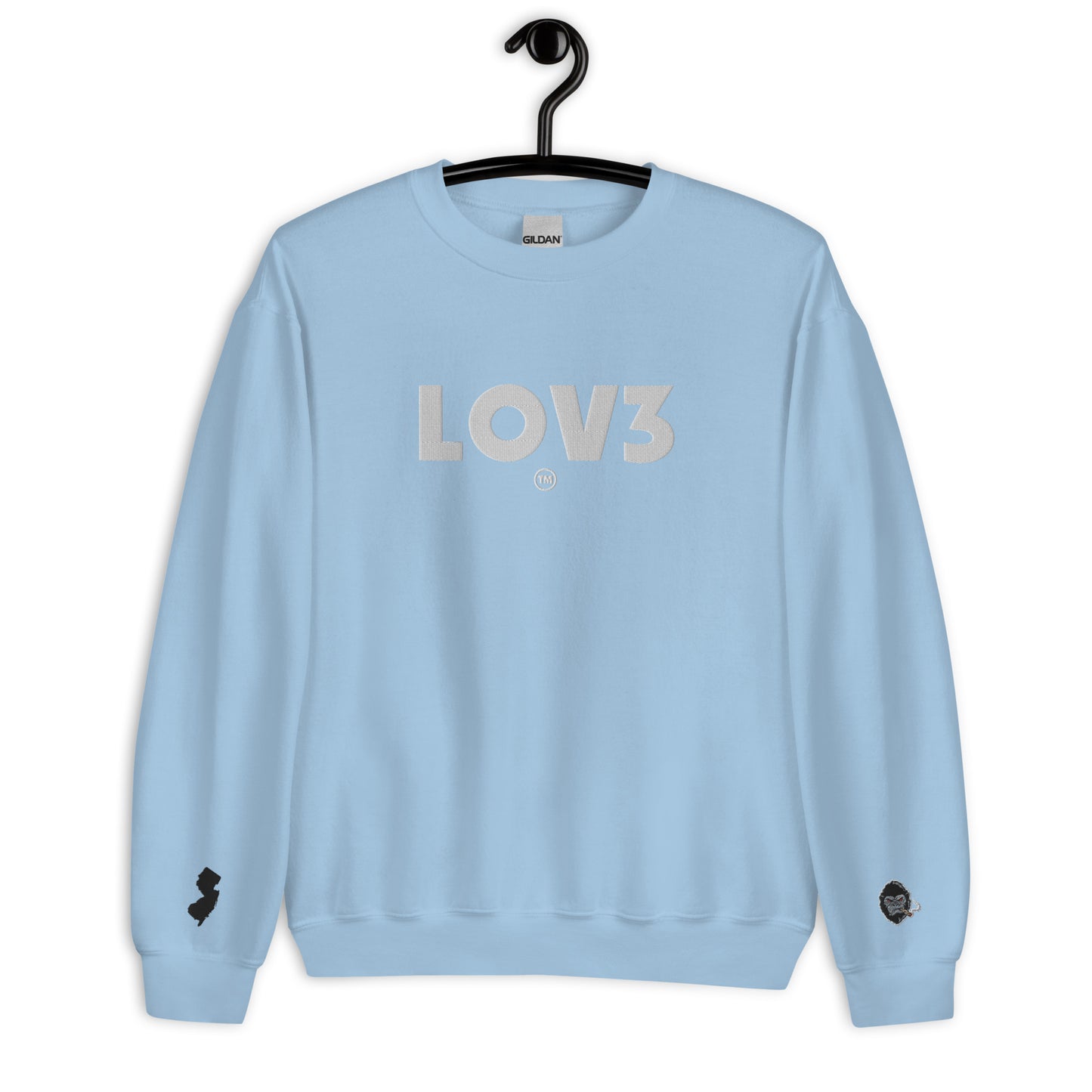 BigSmoke Soprano Clothing: LOV3 J3RZ Unisex Sweatshirt