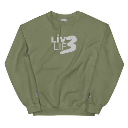 BigSmoke Soprano Clothing: Liv3 Lif3 Crewneck Sweatshirt