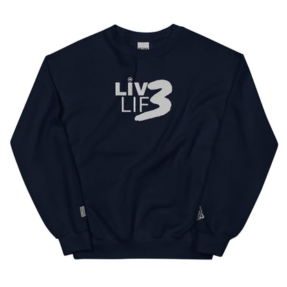 BigSmoke Soprano Clothing: Liv3 Lif3 Crewneck Sweatshirt