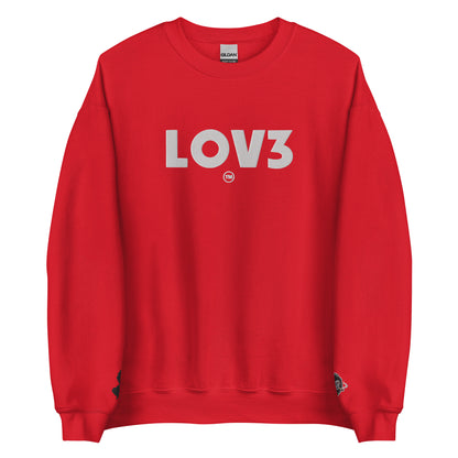 BigSmoke Soprano Clothing: LOV3 J3RZ Unisex Sweatshirt