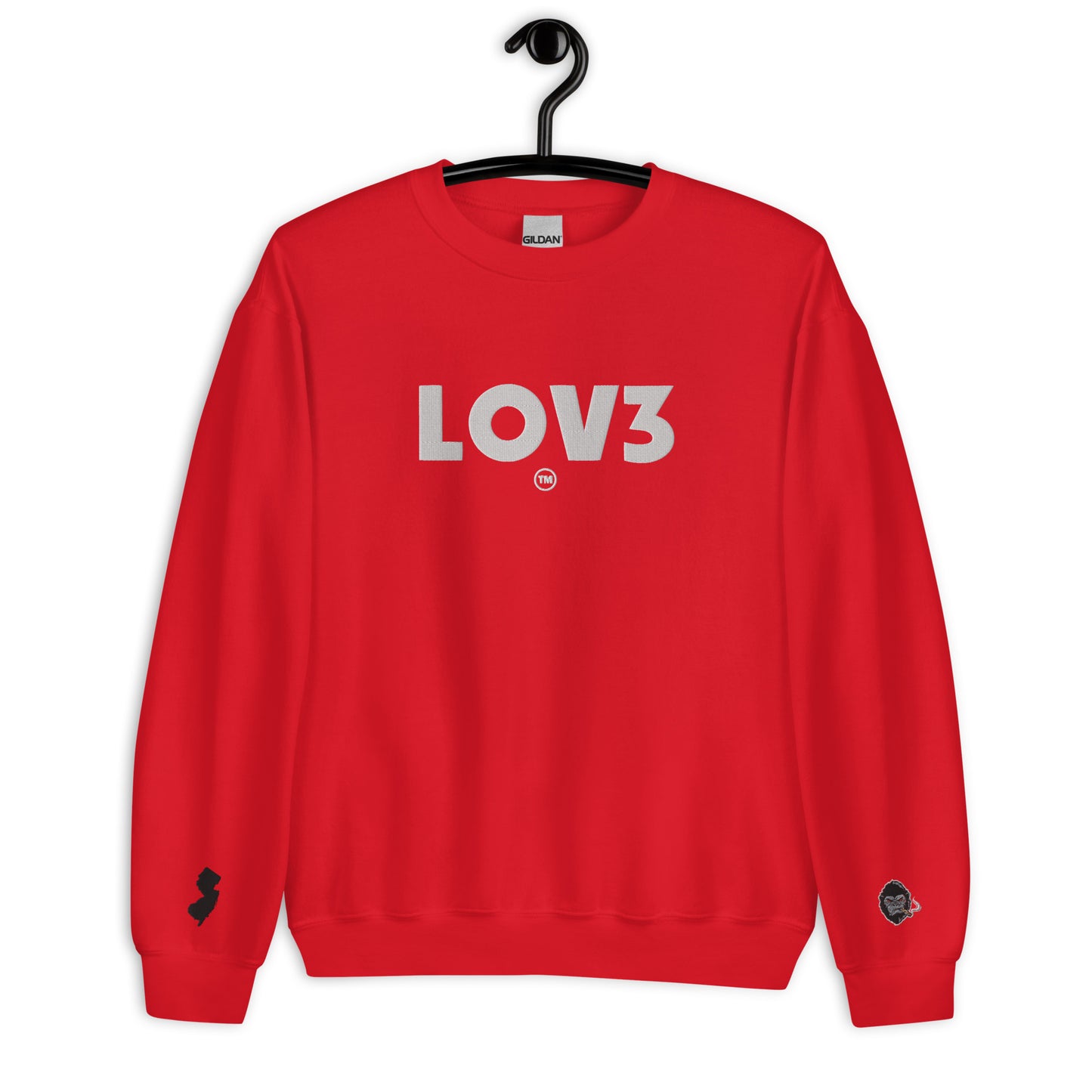 BigSmoke Soprano Clothing: LOV3 J3RZ Unisex Sweatshirt