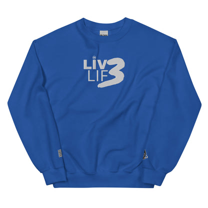 BigSmoke Soprano Clothing: Liv3 Lif3 Crewneck Sweatshirt
