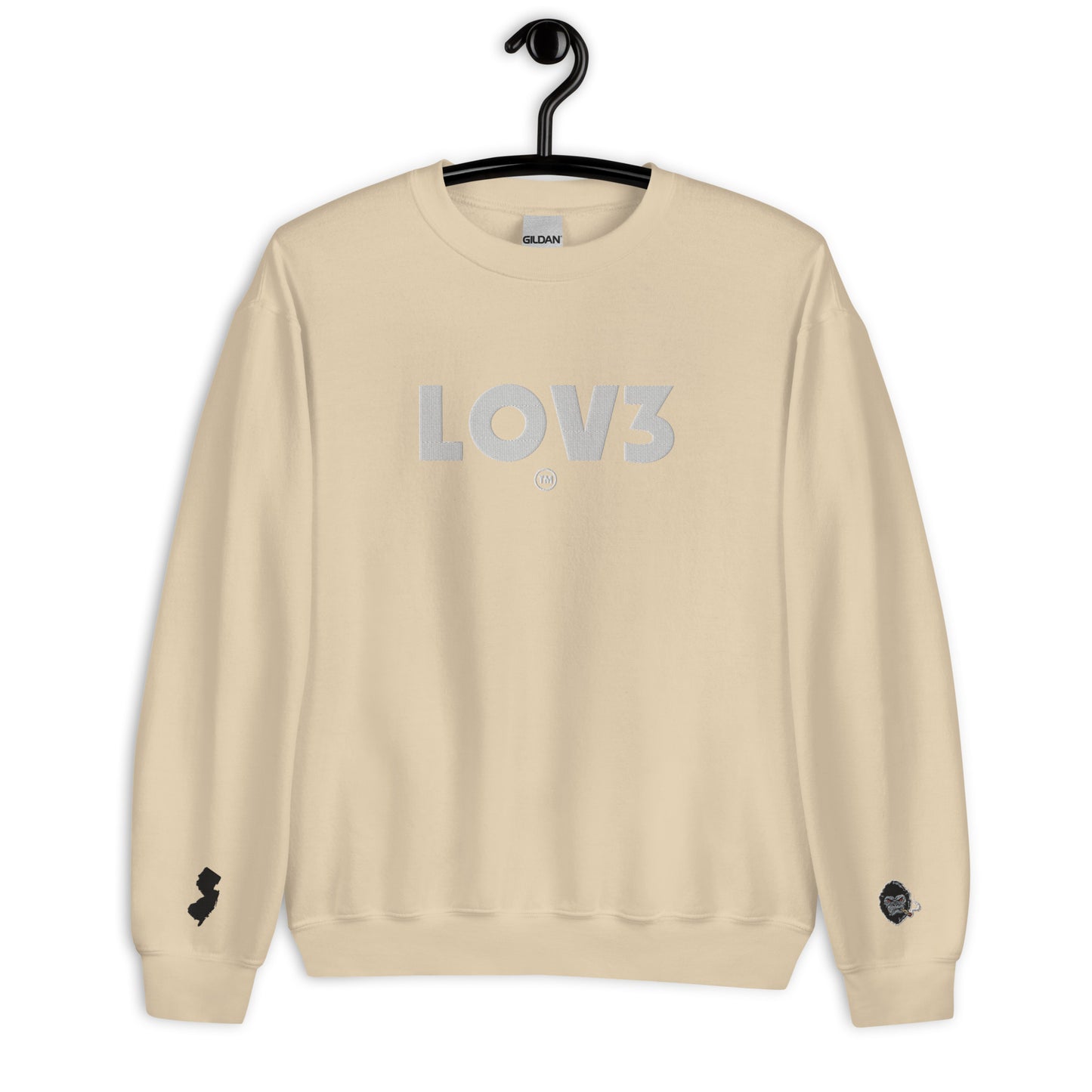 BigSmoke Soprano Clothing: LOV3 J3RZ Unisex Sweatshirt