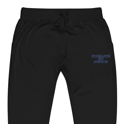BigSmoke Soprano Clothing: BigSmoke Soprano Worldwide Collection: fidélité et amour Joggers (France Edition)