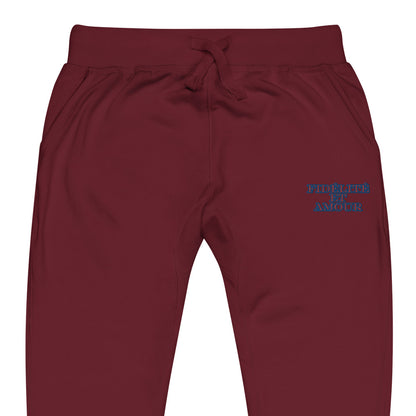 BigSmoke Soprano Clothing: BigSmoke Soprano Worldwide Collection: fidélité et amour Joggers (France Edition)