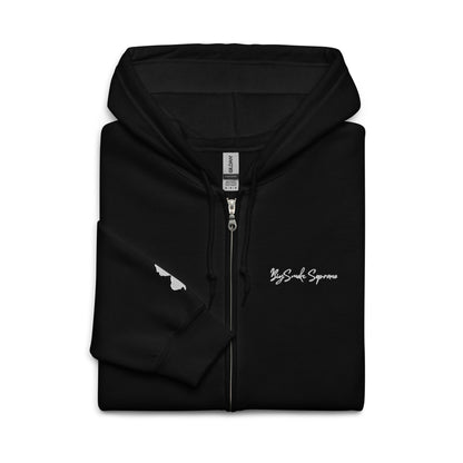 BigSmoke Soprano Clothing: BSS Zip Hoodie