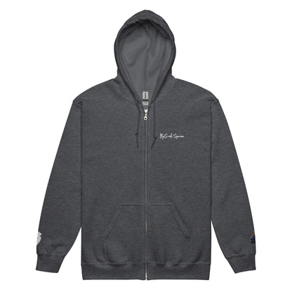 BigSmoke Soprano Clothing: BSS Zip Hoodie