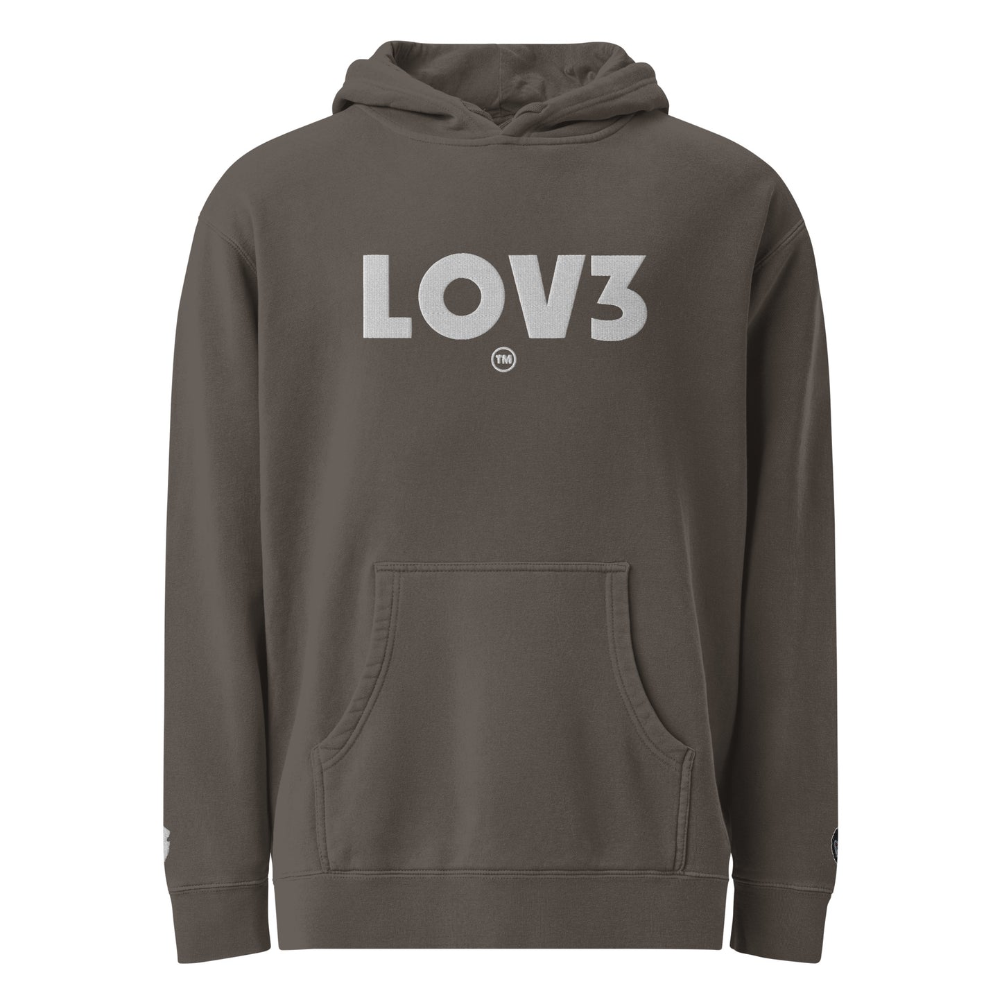 BigSmoke Soprano Clothing: LOV3 J3RZ Unisex Dyed Hoodie