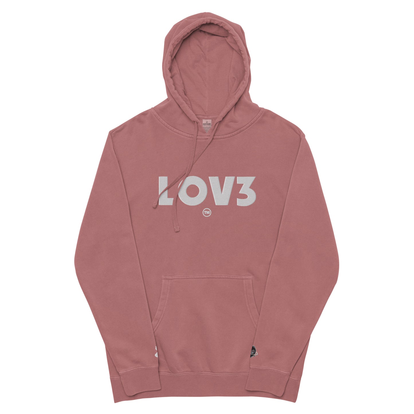 BigSmoke Soprano Clothing: LOV3 J3RZ Unisex Dyed Hoodie