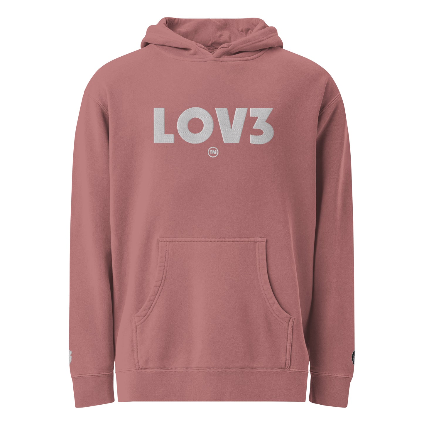 BigSmoke Soprano Clothing: LOV3 J3RZ Unisex Dyed Hoodie