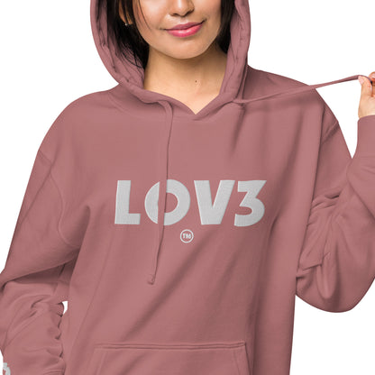 BigSmoke Soprano Clothing: LOV3 J3RZ Unisex Dyed Hoodie