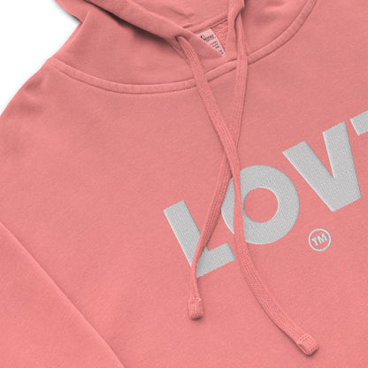 BigSmoke Soprano Clothing: LOV3 J3RZ Unisex Dyed Hoodie