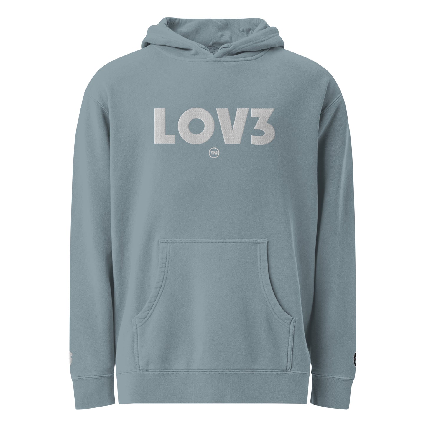 BigSmoke Soprano Clothing: LOV3 J3RZ Unisex Dyed Hoodie