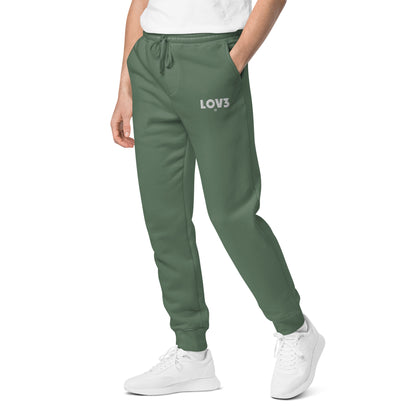 BigSmoke Soprano Clothing: LOV3 J3RZ Unisex Dyed Joggers