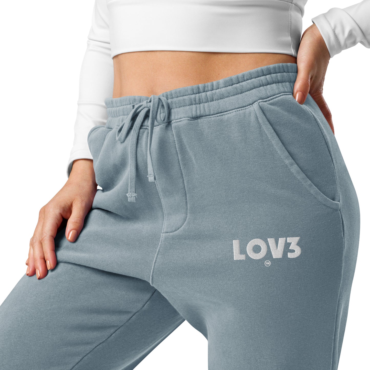 BigSmoke Soprano Clothing: LOV3 J3RZ Unisex Dyed Joggers