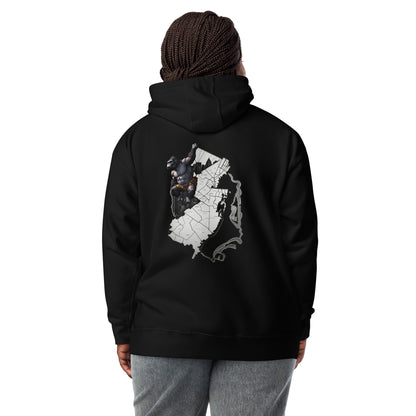 BigSmoke Soprano Clothing: Noir J3RZ Unisex Hoodie
