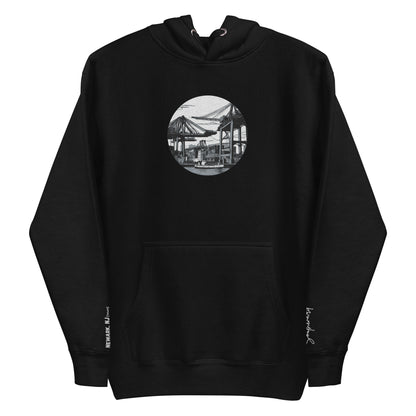 BigSmoke Soprano Clothing: Noir J3RZ Unisex Hoodie