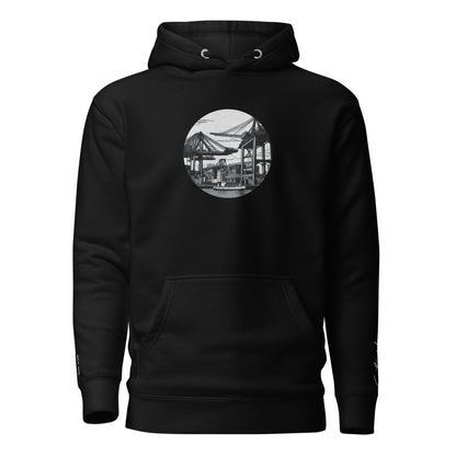 BigSmoke Soprano Clothing: Noir J3RZ Unisex Hoodie
