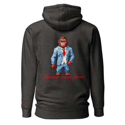 BigSmoke Soprano Clothing: BigSmoke Soprano Worldwide Collection: fidélité et amour Unisex Hoodie (France Edition)