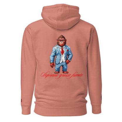 BigSmoke Soprano Clothing: BigSmoke Soprano Worldwide Collection: fidélité et amour Unisex Hoodie (France Edition)