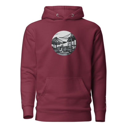 BigSmoke Soprano Clothing: Noir J3RZ Unisex Hoodie