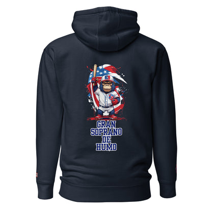BigSmoke Soprano Clothing: BigSmoke Soprano Worldwide Collection: Consigámoslo Unisex Hoodie (Puerto Rico Edition)