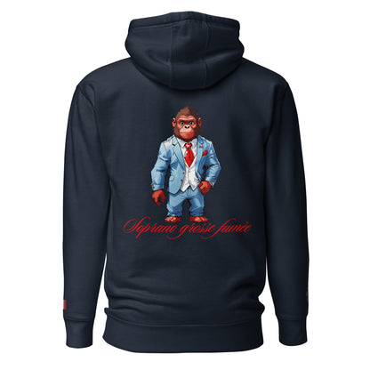 BigSmoke Soprano Clothing: BigSmoke Soprano Worldwide Collection: fidélité et amour Unisex Hoodie (France Edition)