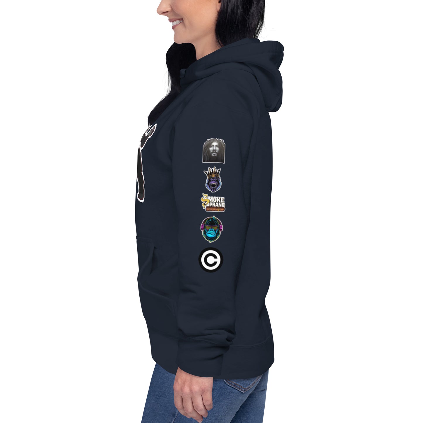 BigSmoke Soprano Clothing: Dubb G Patch Unisex Hoodie