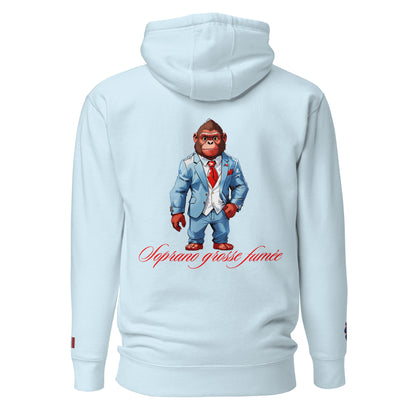 BigSmoke Soprano Clothing: BigSmoke Soprano Worldwide Collection: fidélité et amour Unisex Hoodie (France Edition)