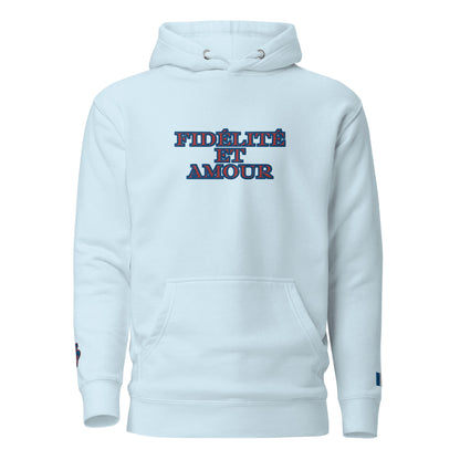 BigSmoke Soprano Clothing: BigSmoke Soprano Worldwide Collection: fidélité et amour Unisex Hoodie (France Edition)