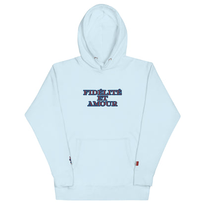 BigSmoke Soprano Clothing: BigSmoke Soprano Worldwide Collection: fidélité et amour Unisex Hoodie (France Edition)