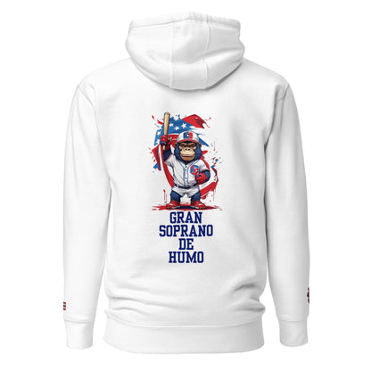 BigSmoke Soprano Clothing: BigSmoke Soprano Worldwide Collection: Consigámoslo Unisex Hoodie (Puerto Rico Edition)