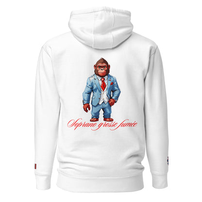 BigSmoke Soprano Clothing: BigSmoke Soprano Worldwide Collection: fidélité et amour Unisex Hoodie (France Edition)
