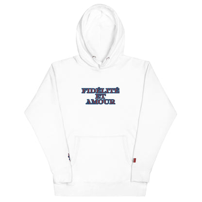 BigSmoke Soprano Clothing: BigSmoke Soprano Worldwide Collection: fidélité et amour Unisex Hoodie (France Edition)