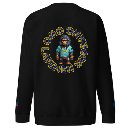 BigSmoke Soprano Clothing: BigSmoke Soprano Worldwide Collection: Heritage Sweatshirt (Haitian Creole Edition