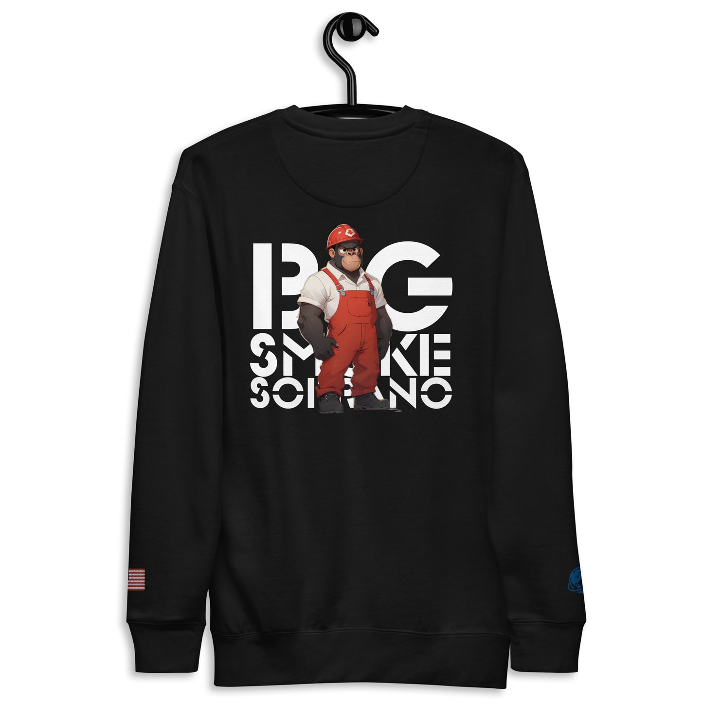 BigSmoke Soprano Clothing: BigSmoke Soprano Worldwide Collection: Big Motion Sweatshirt(USA Edition)