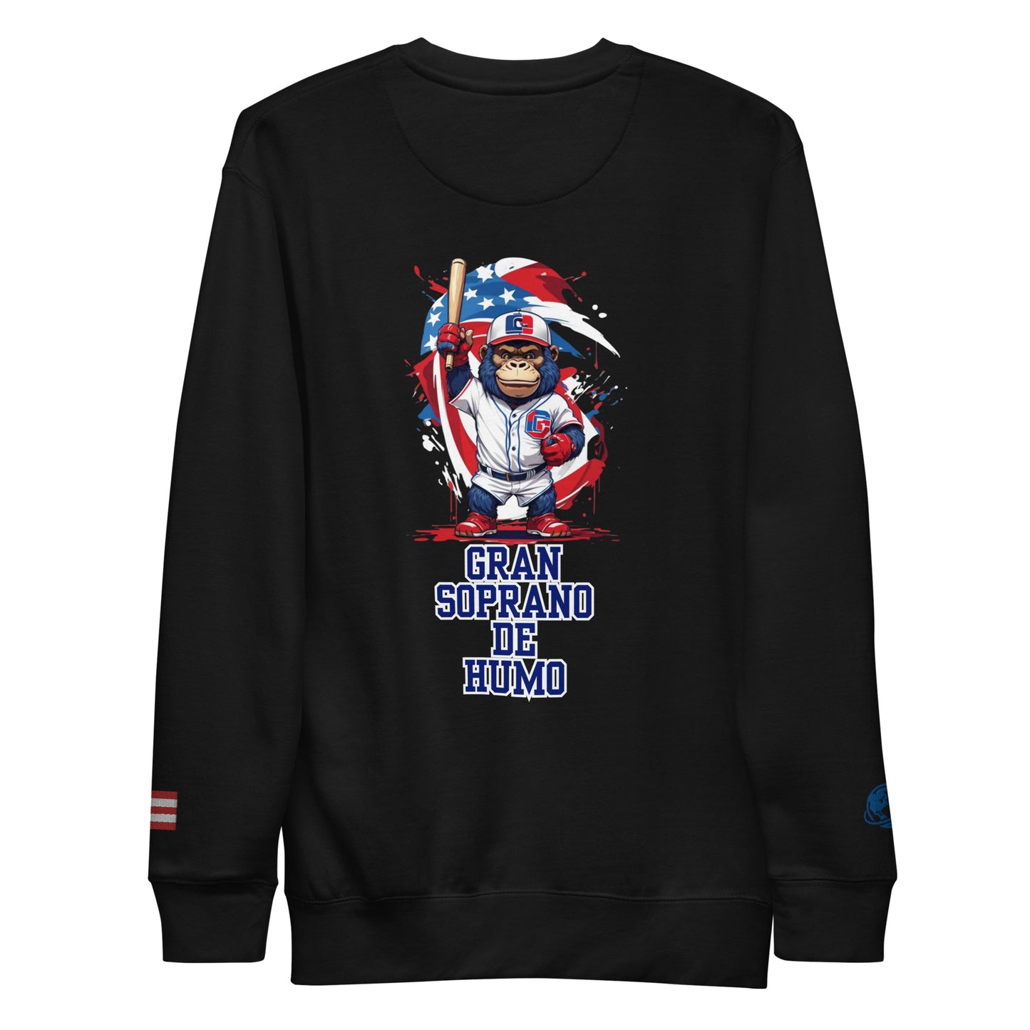 BigSmoke Soprano Clothing: BigSmoke Soprano Worldwide Collection: Consigámoslo Sweatshirt (Puerto Rico Edition)