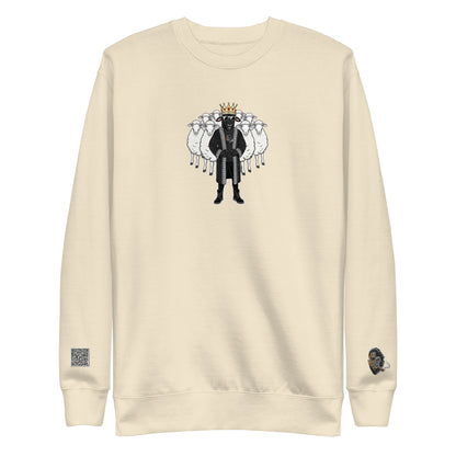 BigSmoke Soprano Clothing: Black Sheep Crewneck Long Sleeve Sweatshirt