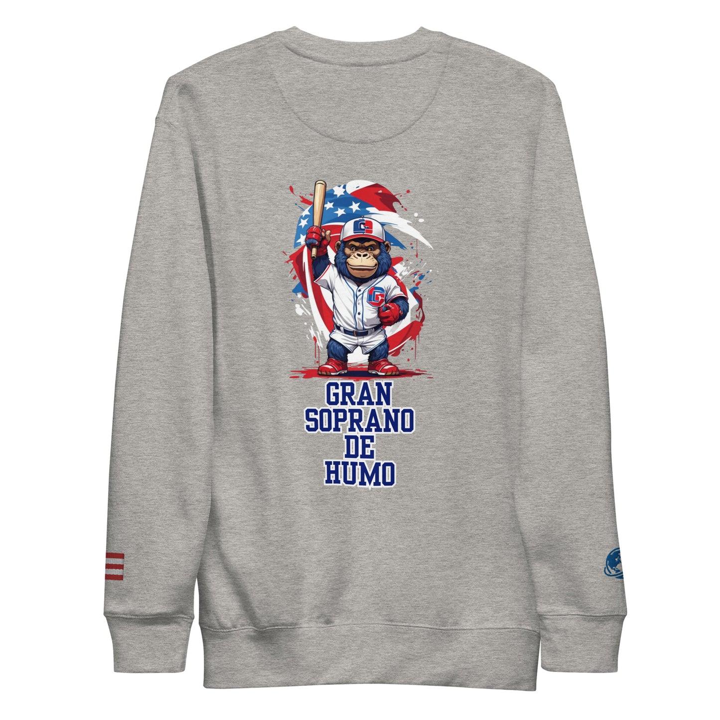 BigSmoke Soprano Clothing: BigSmoke Soprano Worldwide Collection: Consigámoslo Sweatshirt (Puerto Rico Edition)