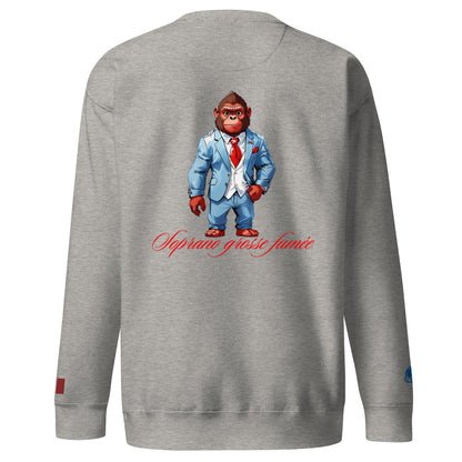 BigSmoke Soprano Clothing: BigSmoke Soprano Worldwide Collection: fidélité et amour Sweatshirt (France Edition)